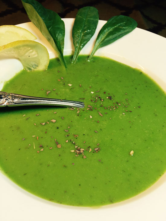 Spinach Basil Soup